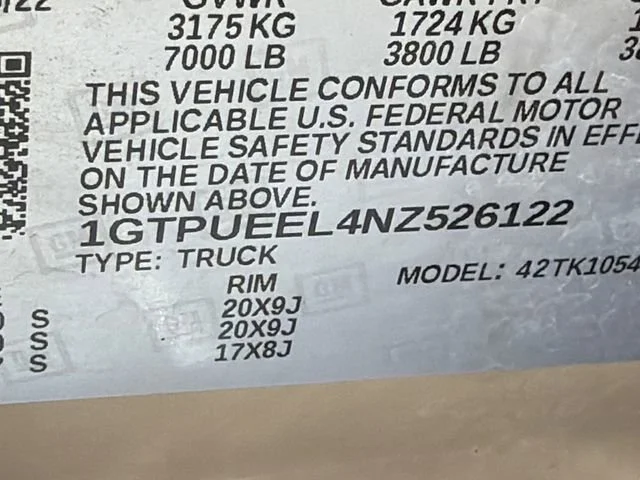 Used 2022 Desert Sand Metallic GMC AT4 image 33