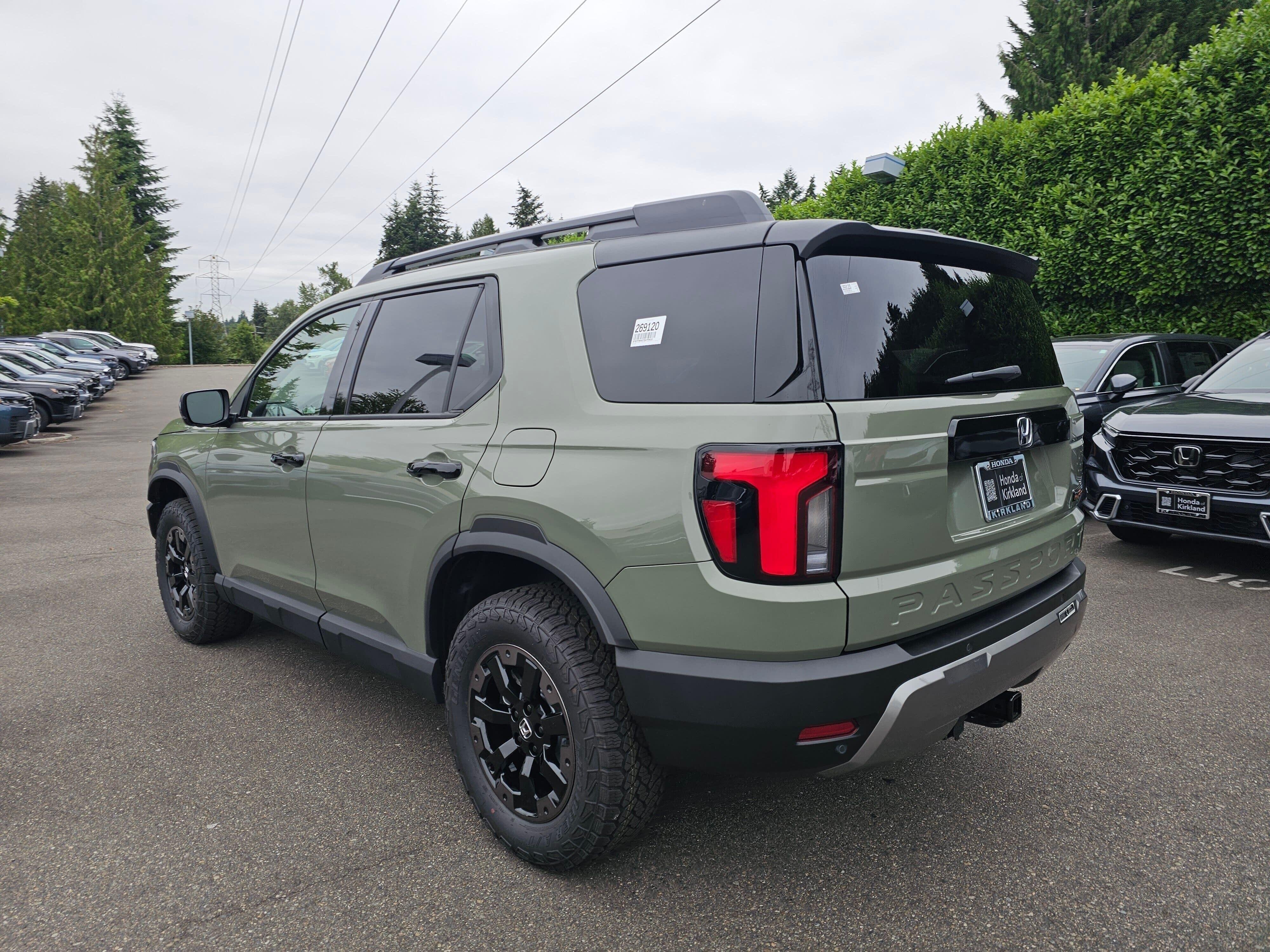 New 2026 Ash Green Metallic Honda TrailSport Elite image 5