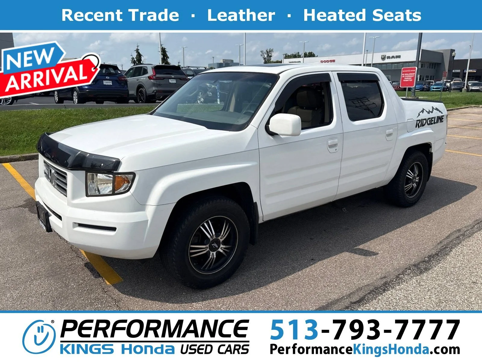 Used 2008 Taffeta White Honda RTL image 1