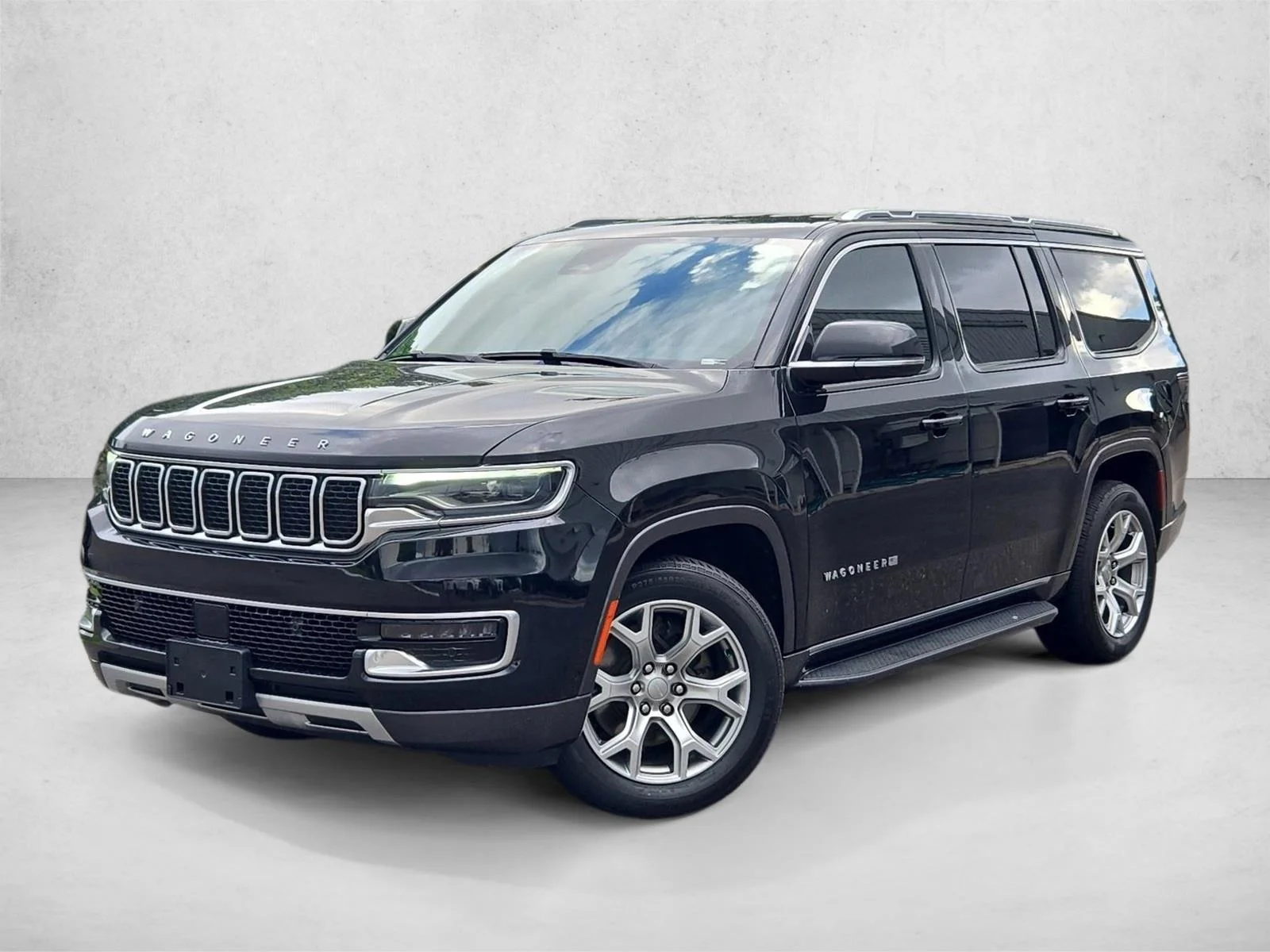 Used 2022 Diamond Black Crystal Pearlcoat Jeep Series II image 1