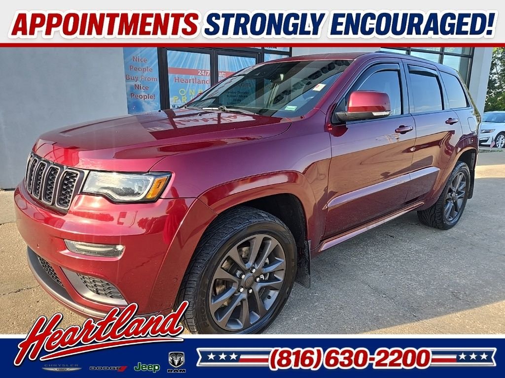 Used 2019 Jeep Grand Cherokee High Altitude with VIN 1C4RJFCTXKC775906 for sale in Kansas City