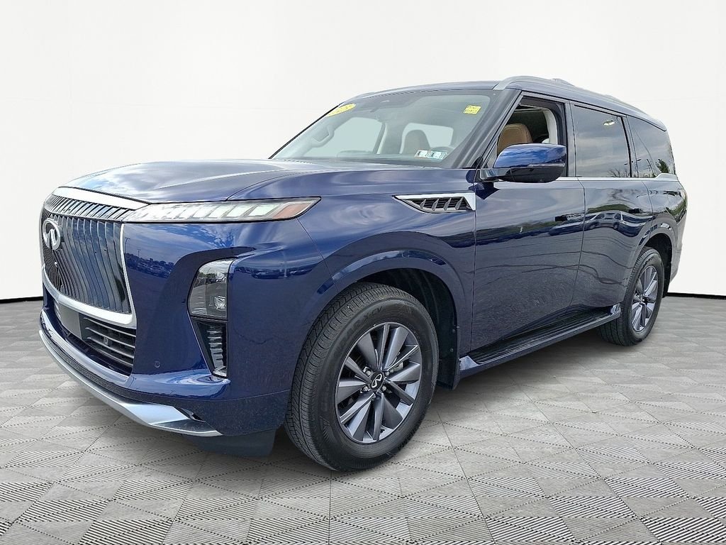 Used 2025 Blue INFINITI LUXE image 3