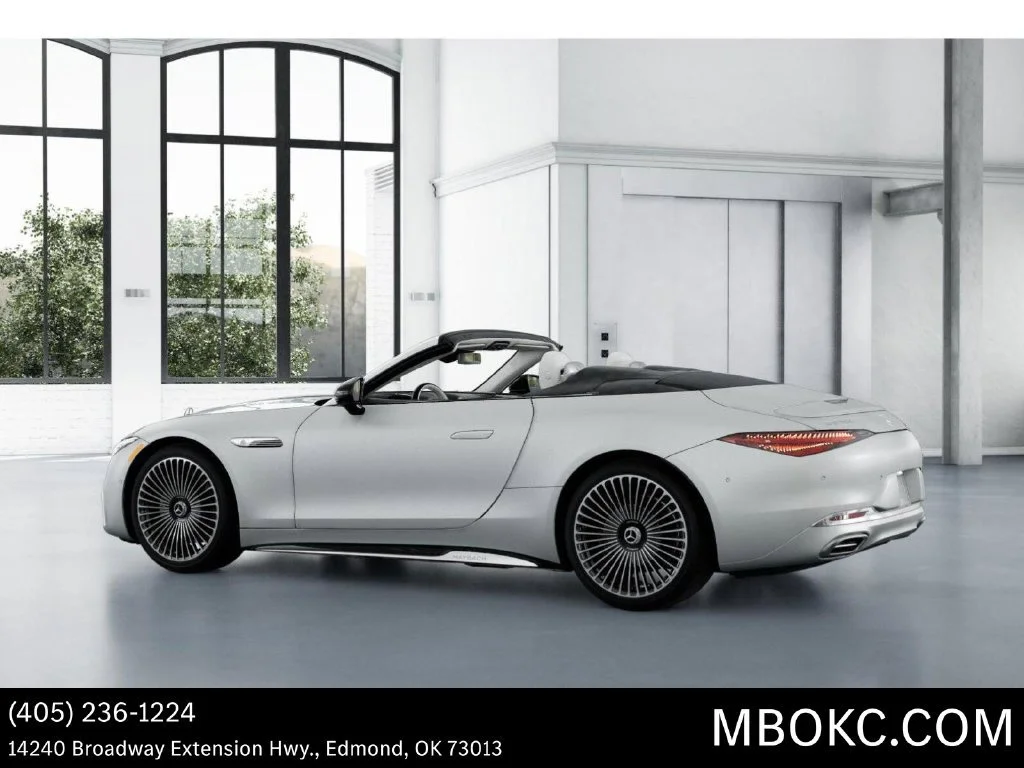 New 2026 MANUFAKTUR moonlight white magno (White Ambiance) Mercedes-Benz Maybach SL 680 image 76