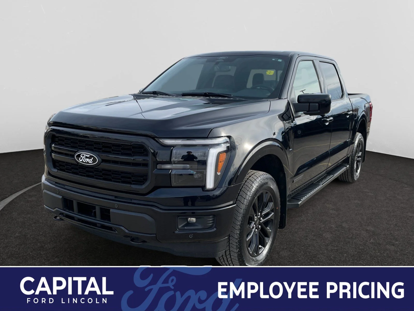 New 2026 Agate Black Metallic Ford Lariat image 1