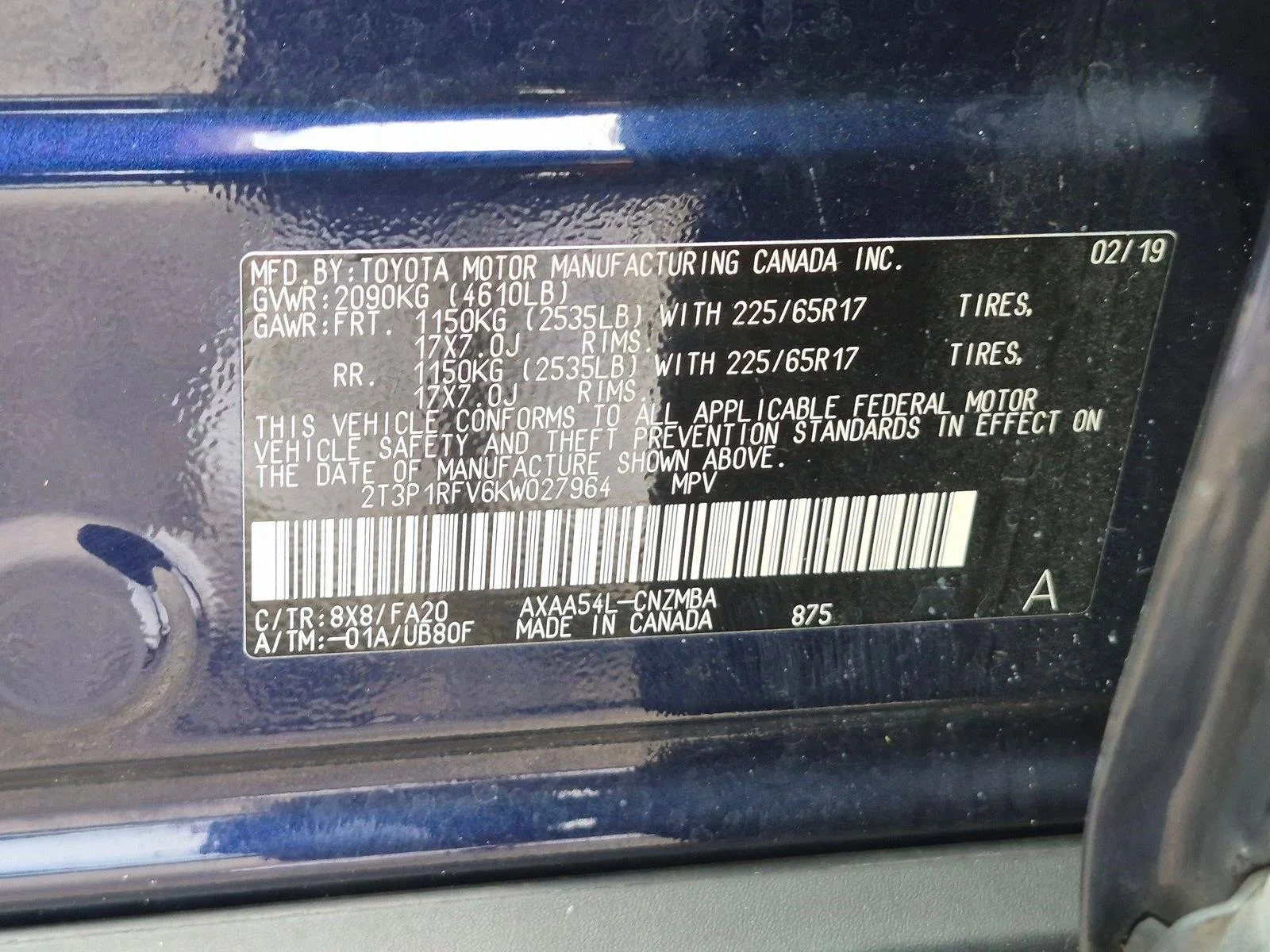 Used 2019 Blueprint Toyota XLE image 21