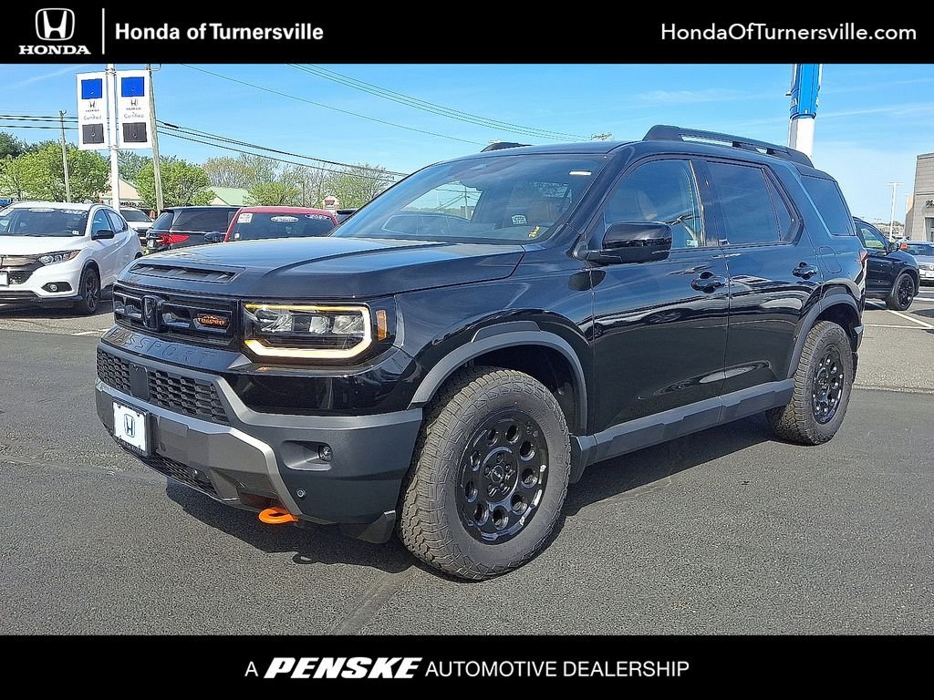 New 2026 Crystal Black Pearl Honda TrailSport Blackout Elite image 1