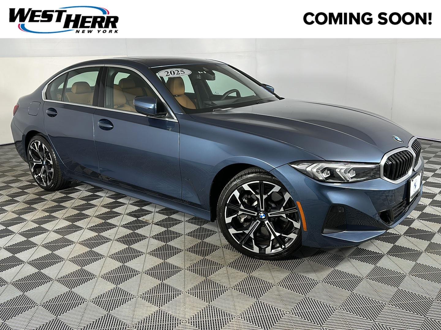 Used 2025 Arctic Race Blue Metallic BMW 330i xDrive image 1