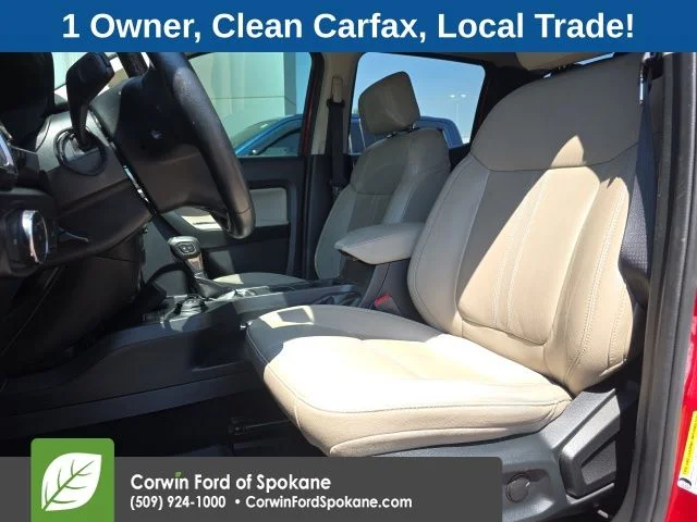 Used 2020 Rapid Red Metallic Tinted Clearcoat Ford Lariat image 2