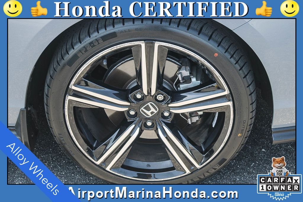 Certified Used 2023 Urban Gray Pearl Honda HYBRID SPORT BD image 16