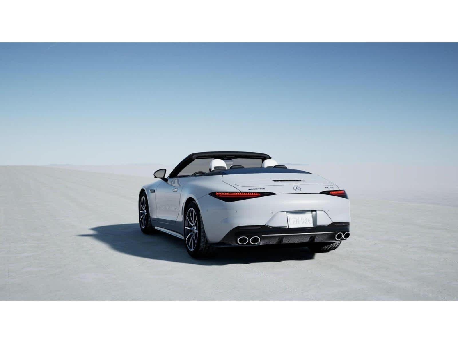 New 2027 MANUFAKTUR Moonlight White Metallic Mercedes-Benz AMG® SL 43 Roadster image 26