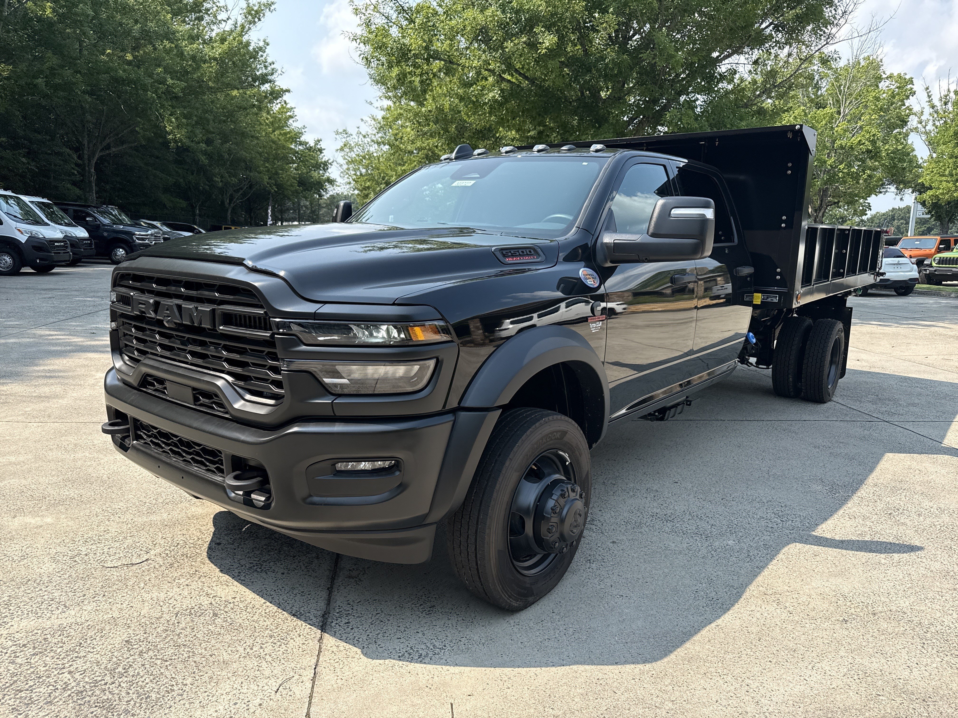 New 2026 Diamond Black Crystal Pearlcoat RAM Tradesman image 3
