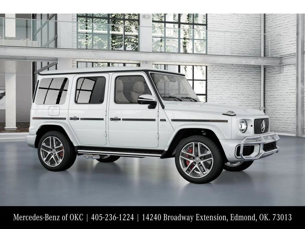 New 2027 MANUFAKTUR Moonlight White Metallic Mercedes-Benz AMG® G 63 SUV image 13
