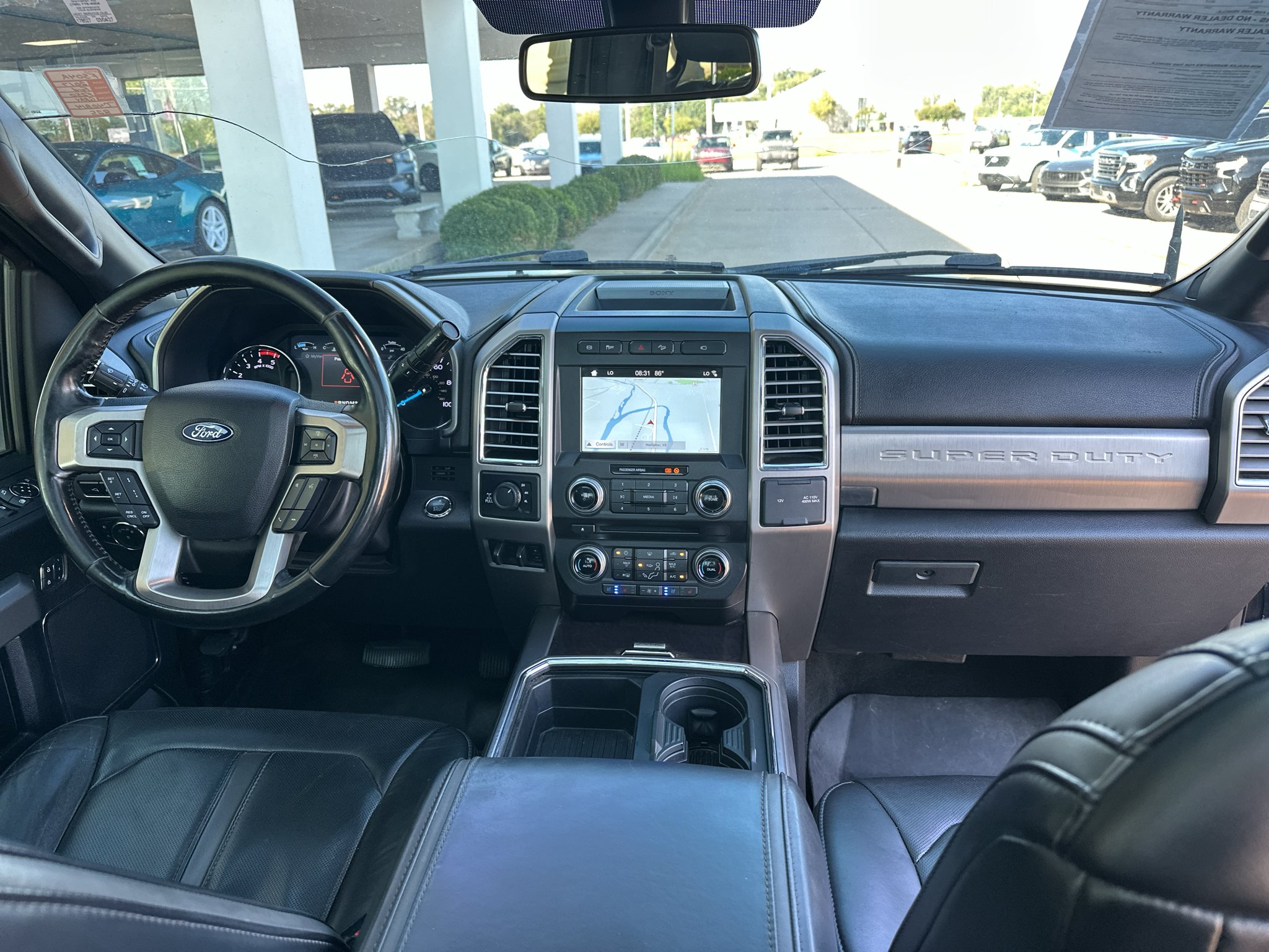 Used 2017 Magnetic Metallic Ford Platinum image 3