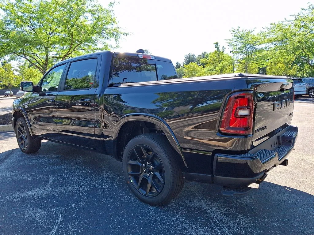 New 2026 Diamond Black Crystal Pearl-Coat Exterior Paint RAM Laramie image 3