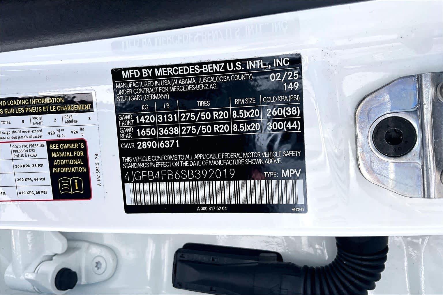 Certified Used 2025 Polar White Mercedes-Benz GLE 350 image 31