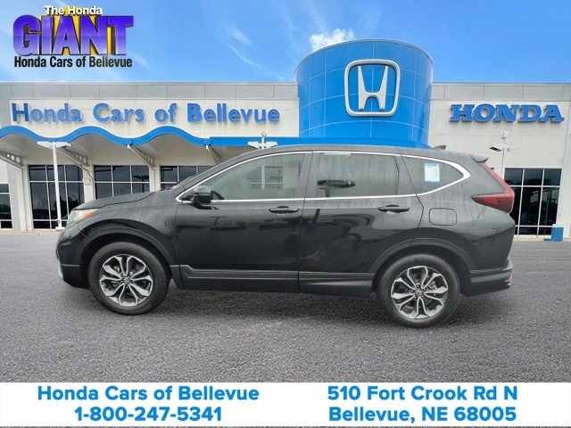 Certified Used 2021 Crystal Black Pearl Honda AWD EX-L image 8