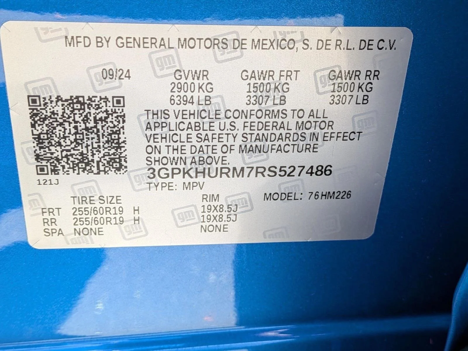 Used 2024 Blue Honda EX image 24
