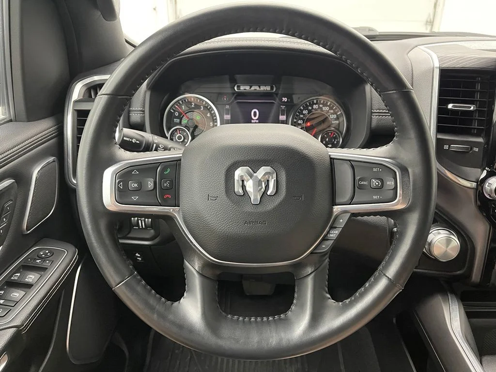 Used 2023 Ivory White Tri-Coat Pearlcoat Ram Laramie image 18