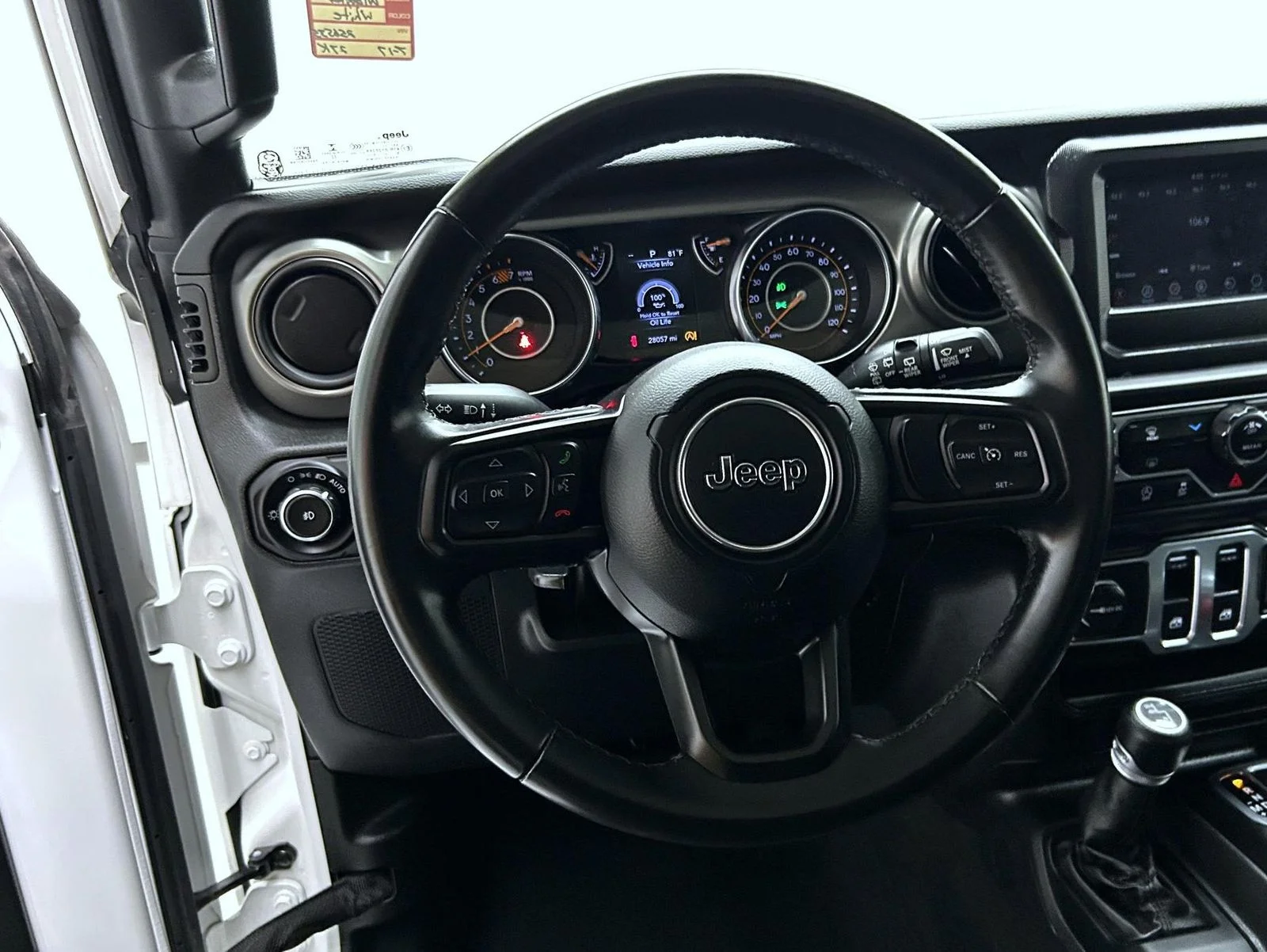 Used 2022 White Jeep Sport S image 13