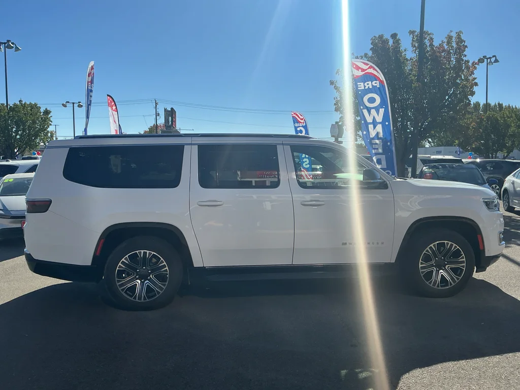 Used 2023 Bright White Clearcoat Jeep Series II image 4