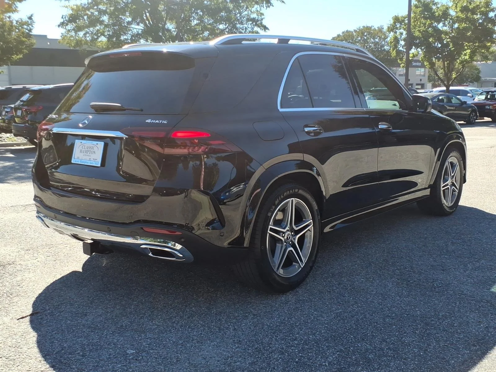 Certified Used 2026 Obsidian Black Metallic Mercedes-Benz GLE 350 image 8
