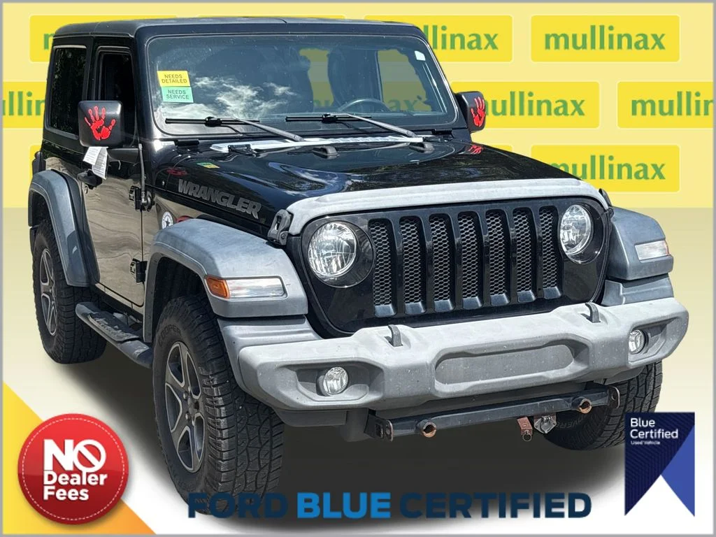 Certified Used 2019 Black Jeep Sport S image 1