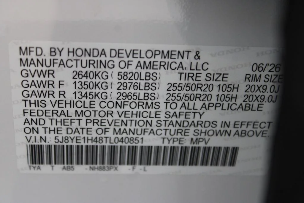 New 2026 Platinum White Pearl Acura Technology Package image 31