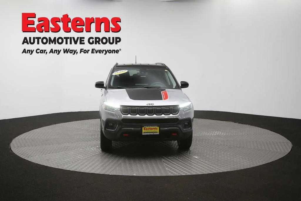 Used 2022 Silver Jeep Trailhawk image 52
