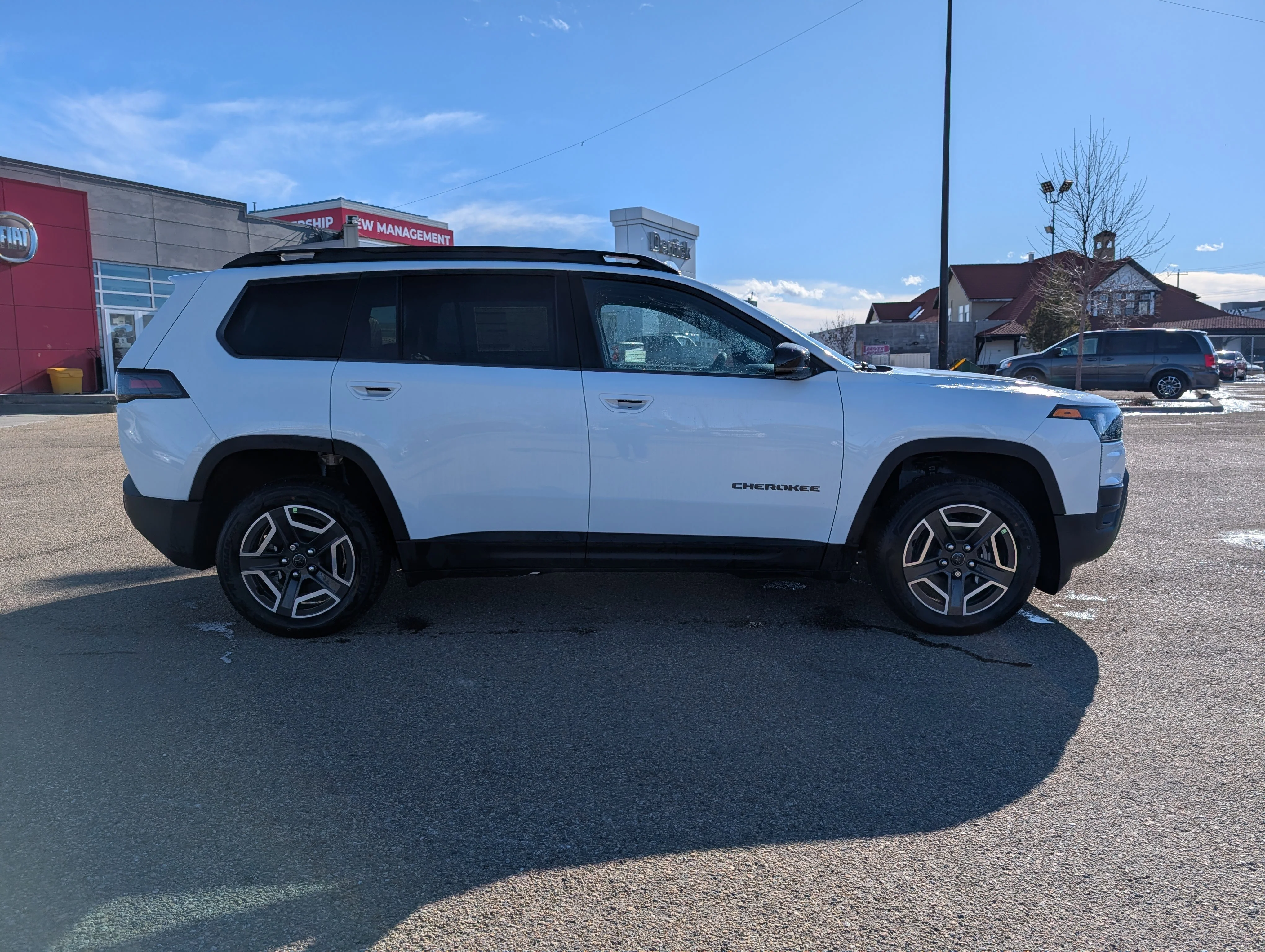 New 2026 Bright White Jeep Limited image 8