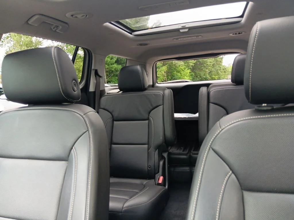 Used 2021 Midnight Blue Metallic GMC SLT image 28