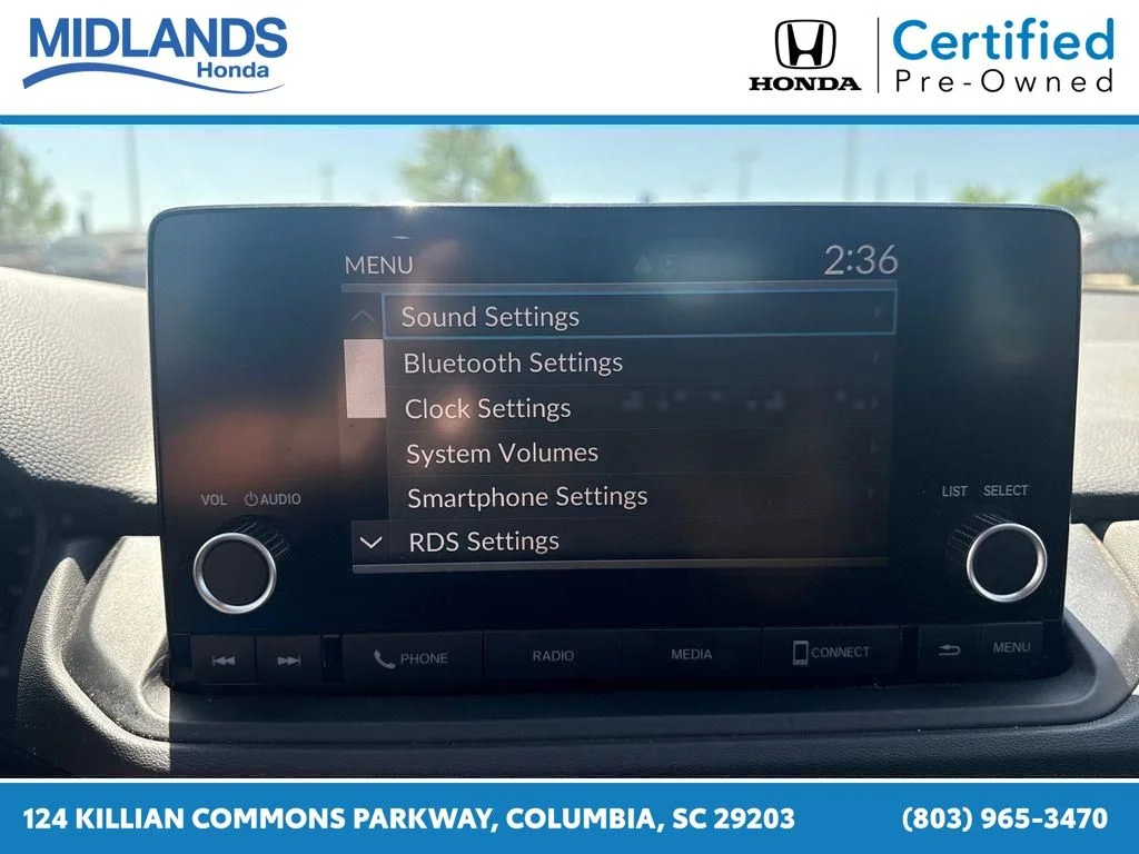 Certified Used 2025 Solar Silver Metallic Honda SE image 22