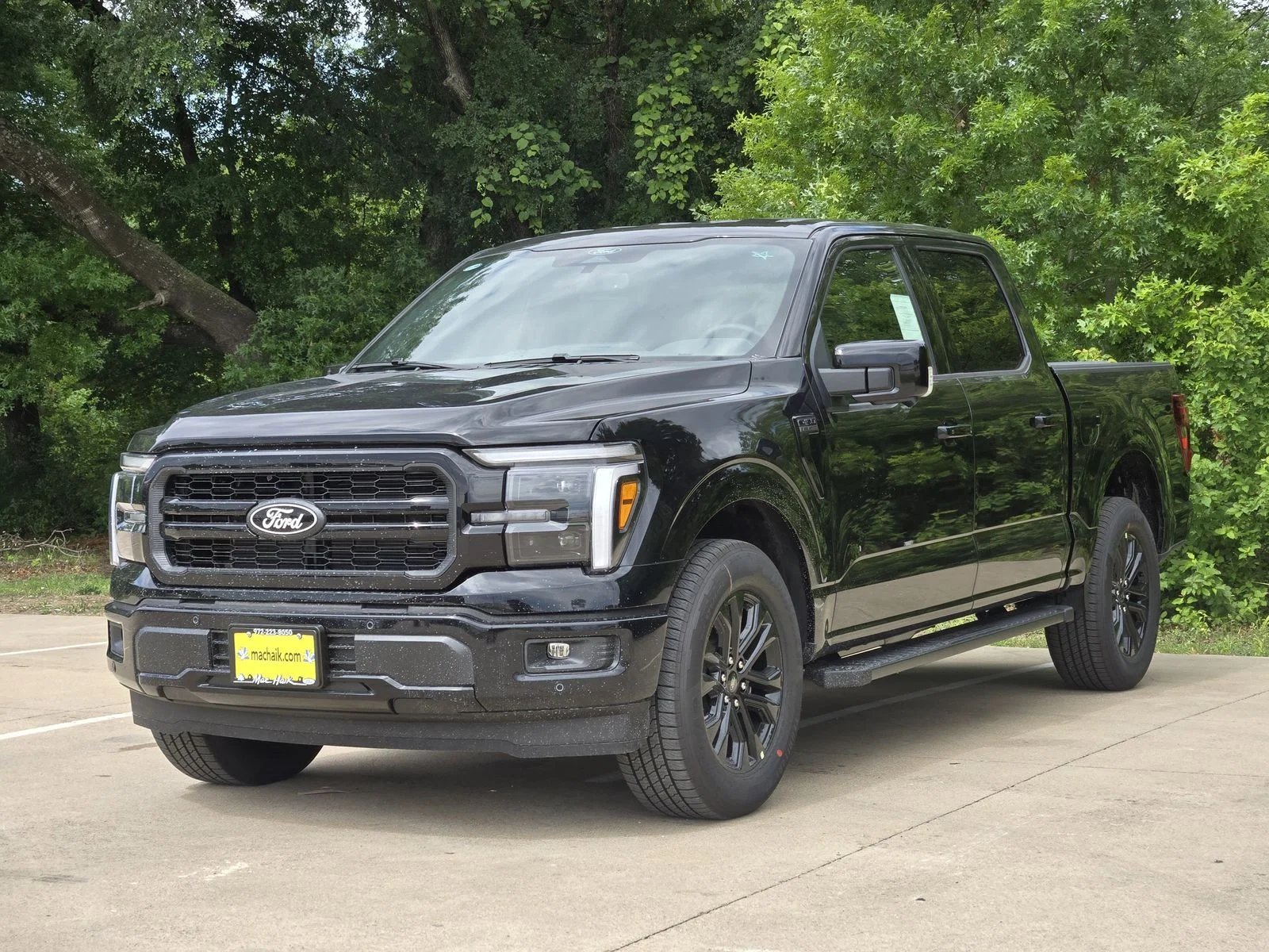 New 2026 Agate Black Metallic Ford Lariat® image 2