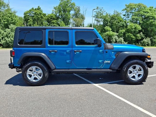 Used 2020 Teal Jeep Unlimited Sport S image 8
