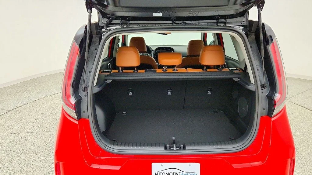 Used 2025 Inferno Red/Black Roof Kia EX FWD Soulmate Special Edition w/ harman/kardon & 18