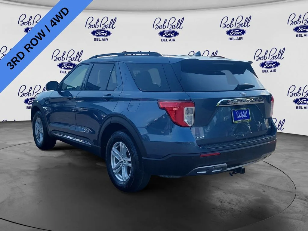Used 2020 Blue Ford XLT image 5