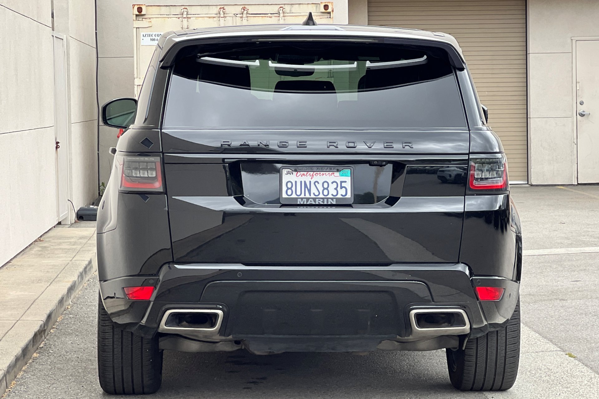 Used 2021 Santorini Black Metallic Land Rover HSE Dynamic image 7