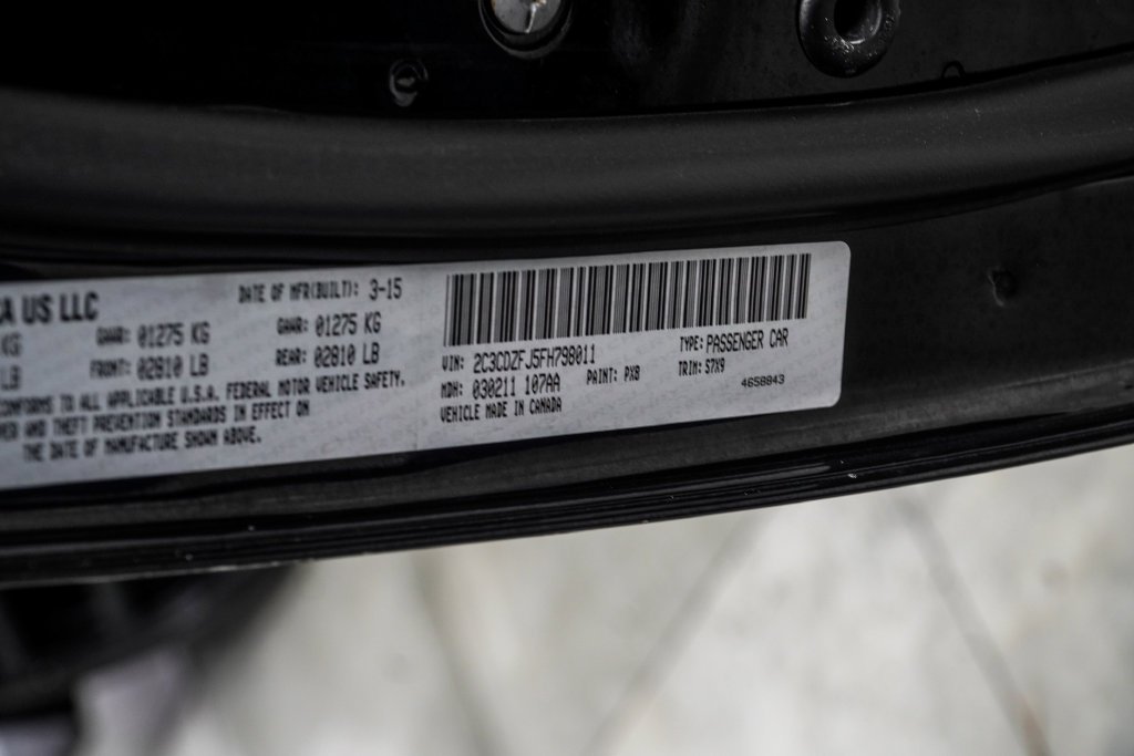 Used 2015 Black Dodge R/T Scat Pack image 38