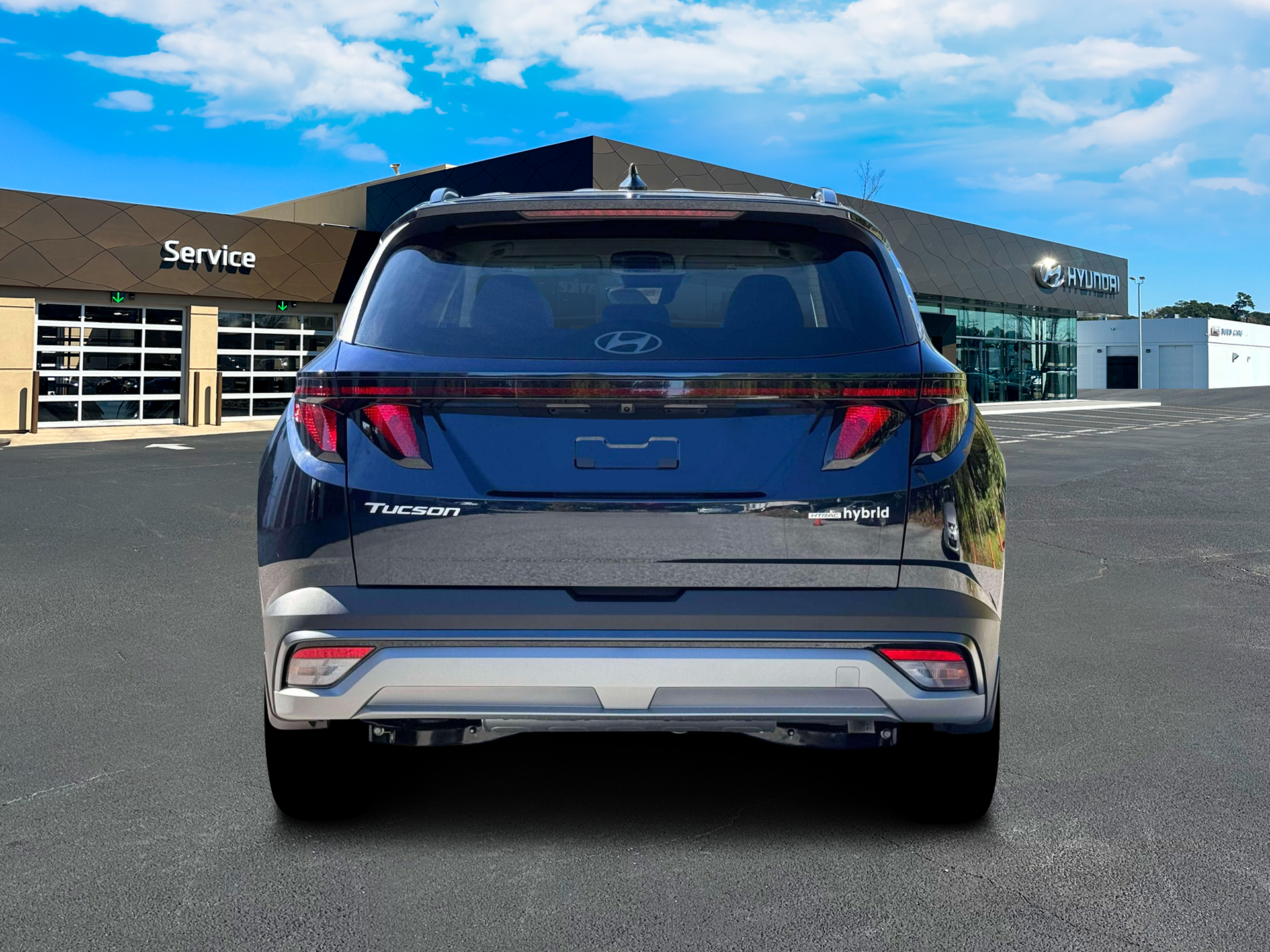 New 2026 Blue Hyundai SEL AWD image 6