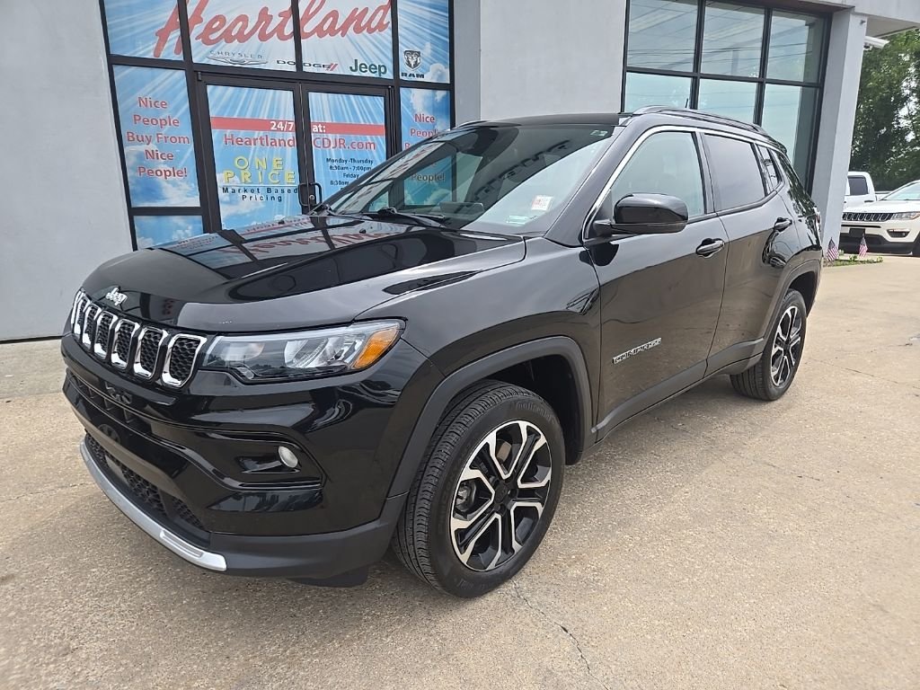 Used 2023 Jeep Compass Limited with VIN 3C4NJDCN0PT510329 for sale in Kansas City