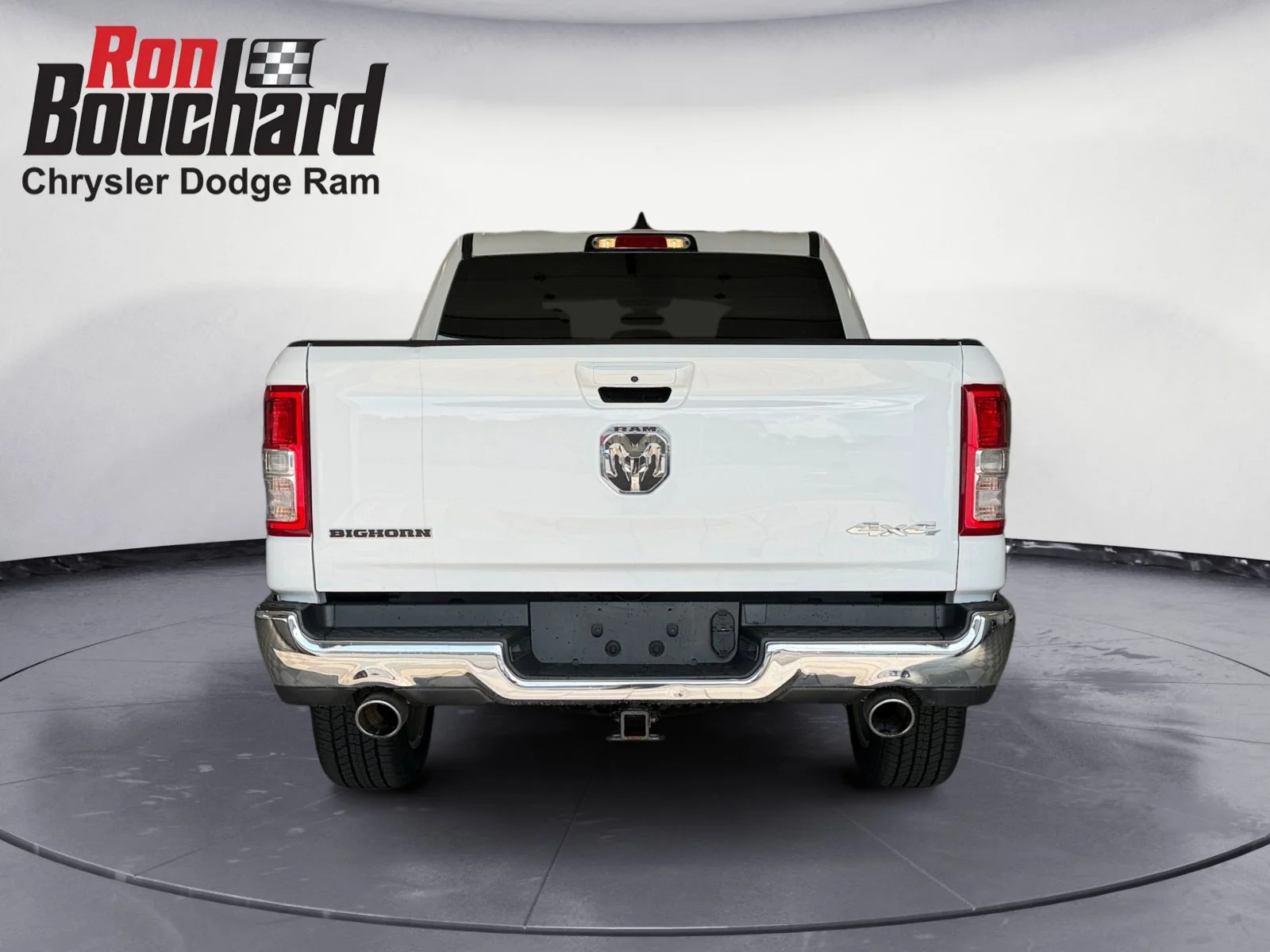 Used 2022 Bright White Clearcoat Ram Big Horn image 3