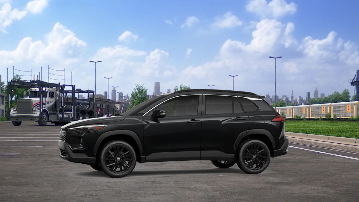 New 2026 Jet Black Toyota Hybrid XSE image 3