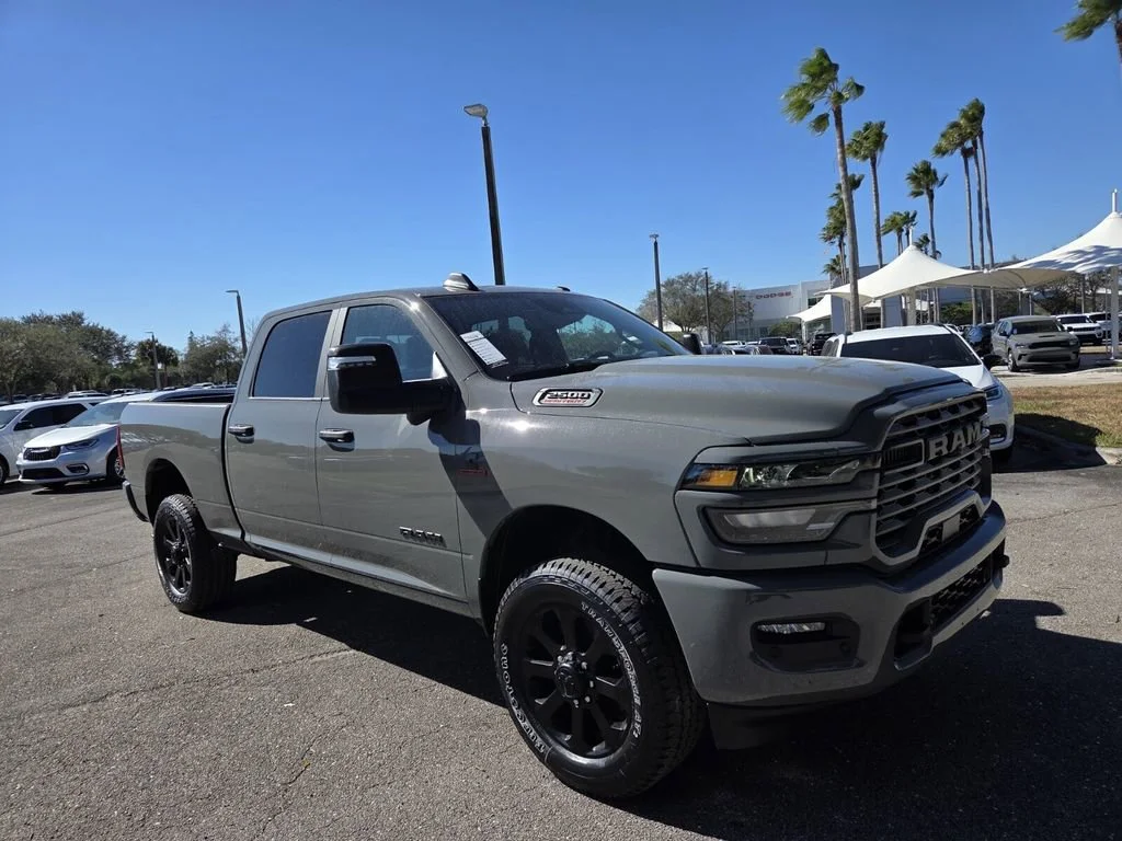 New 2026 Ceramic Gray Clear-Coat Exterior Paint RAM Big Horn image 2