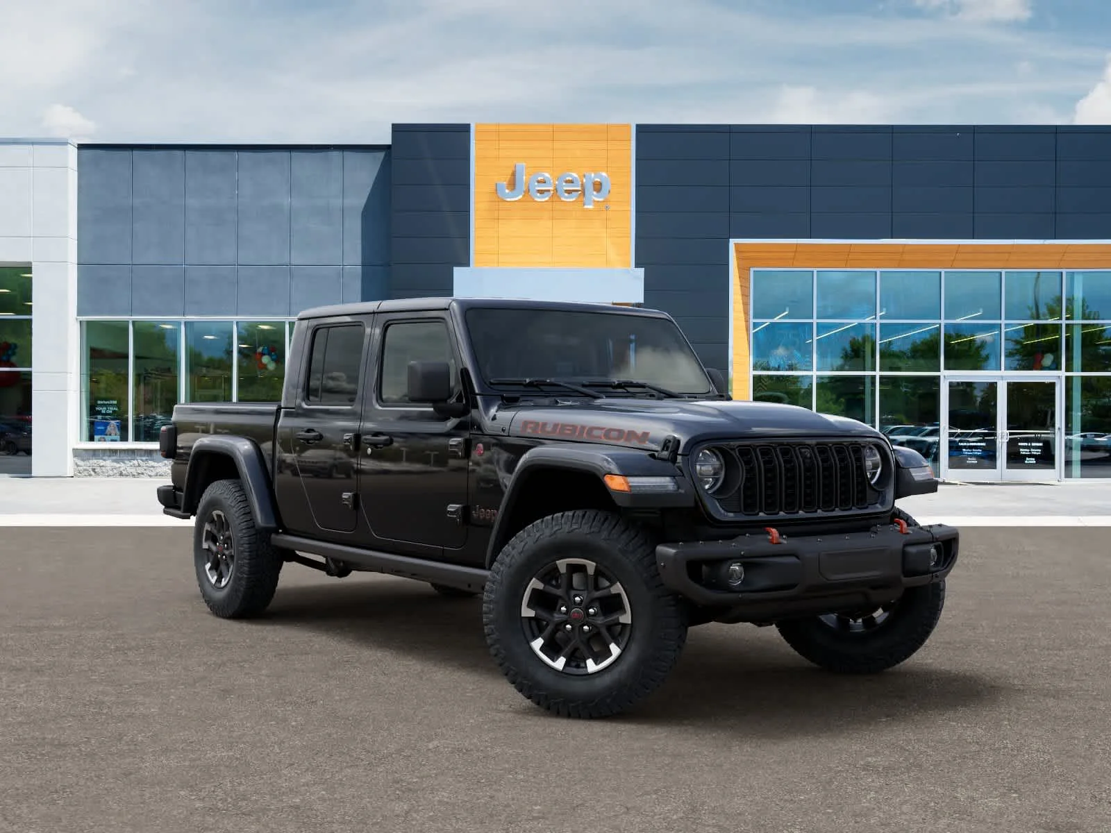 New 2026 Black Clearcoat Jeep Rubicon X image 5