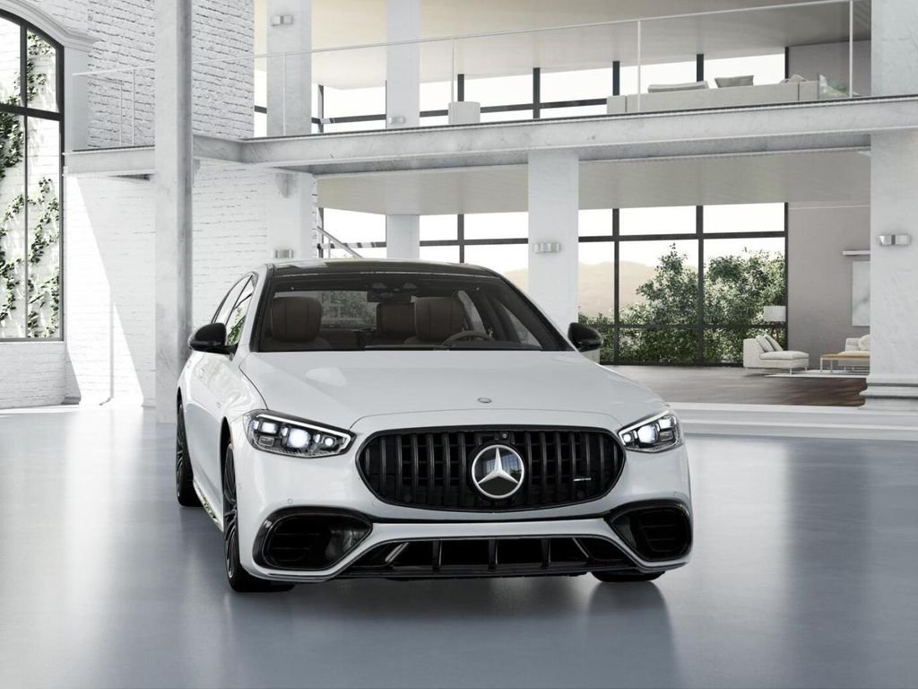 New 2026 MANUFAKTUR Moonlight White Metallic Mercedes-AMG S 63 E AMG® image 8