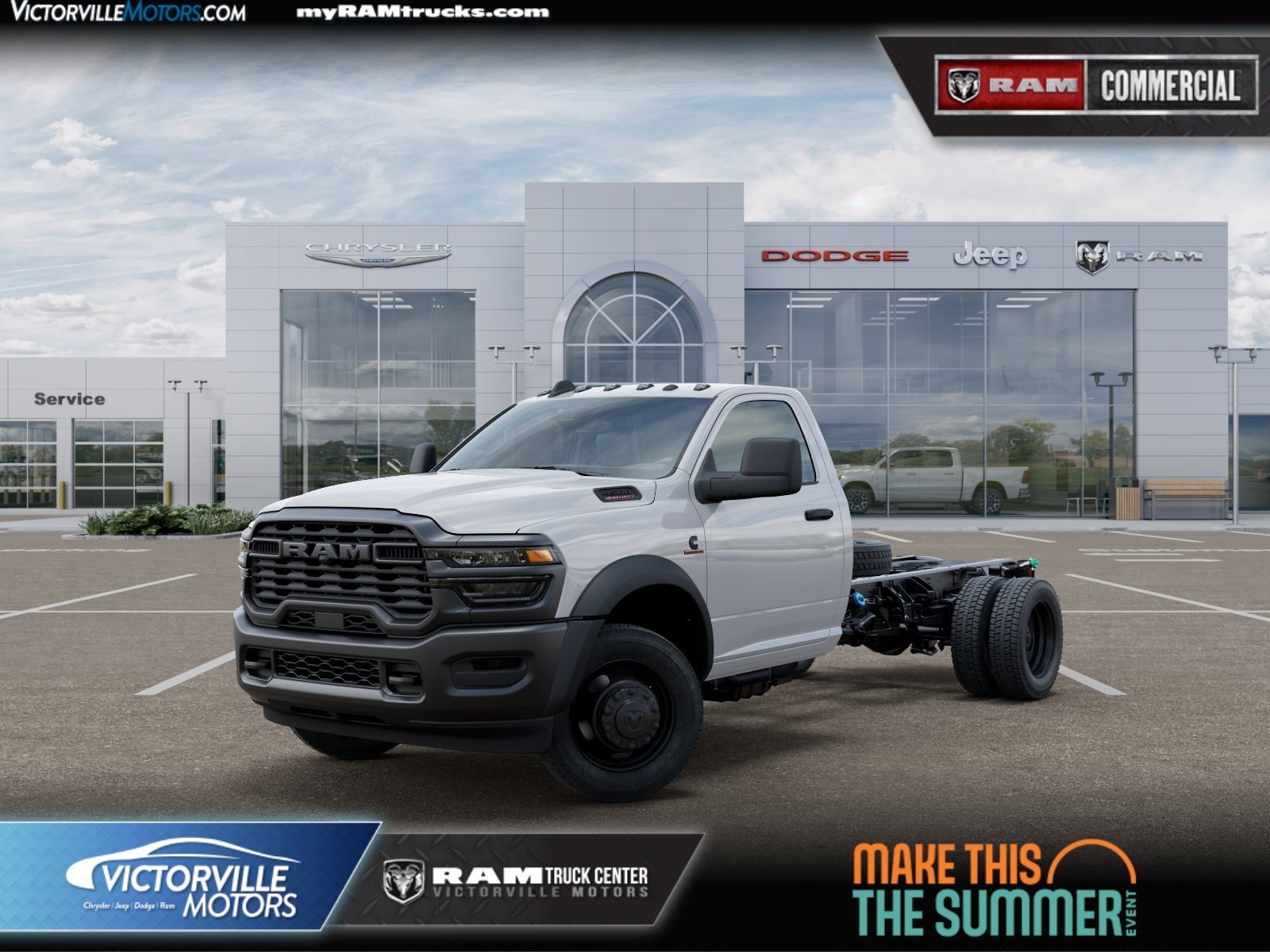 New 2026 Bright White Clearcoat RAM Tradesman image 1