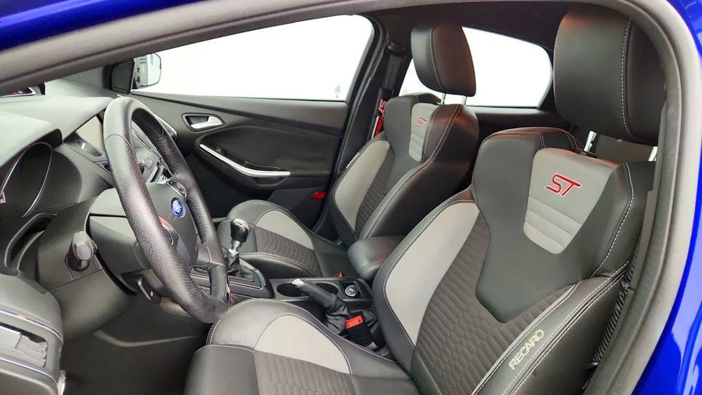Used 2014 Performance Blue Ford ST Hatchback w/ ST2 Equipment Group & RECARO Sport Seats image 21