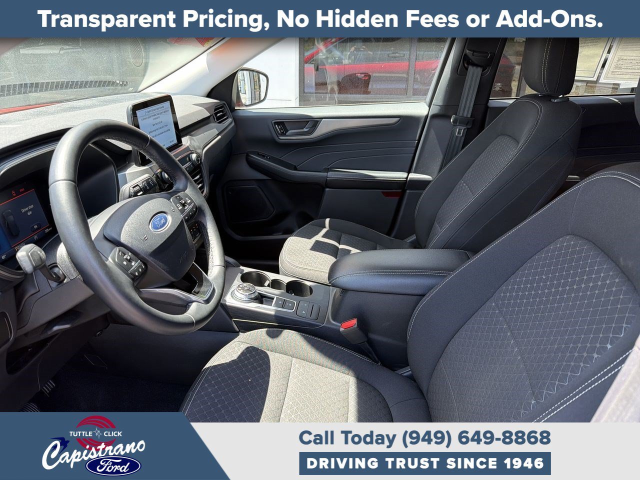 Used 2023 Rapid Red Metallic Tinted Clearcoat Ford Active image 27