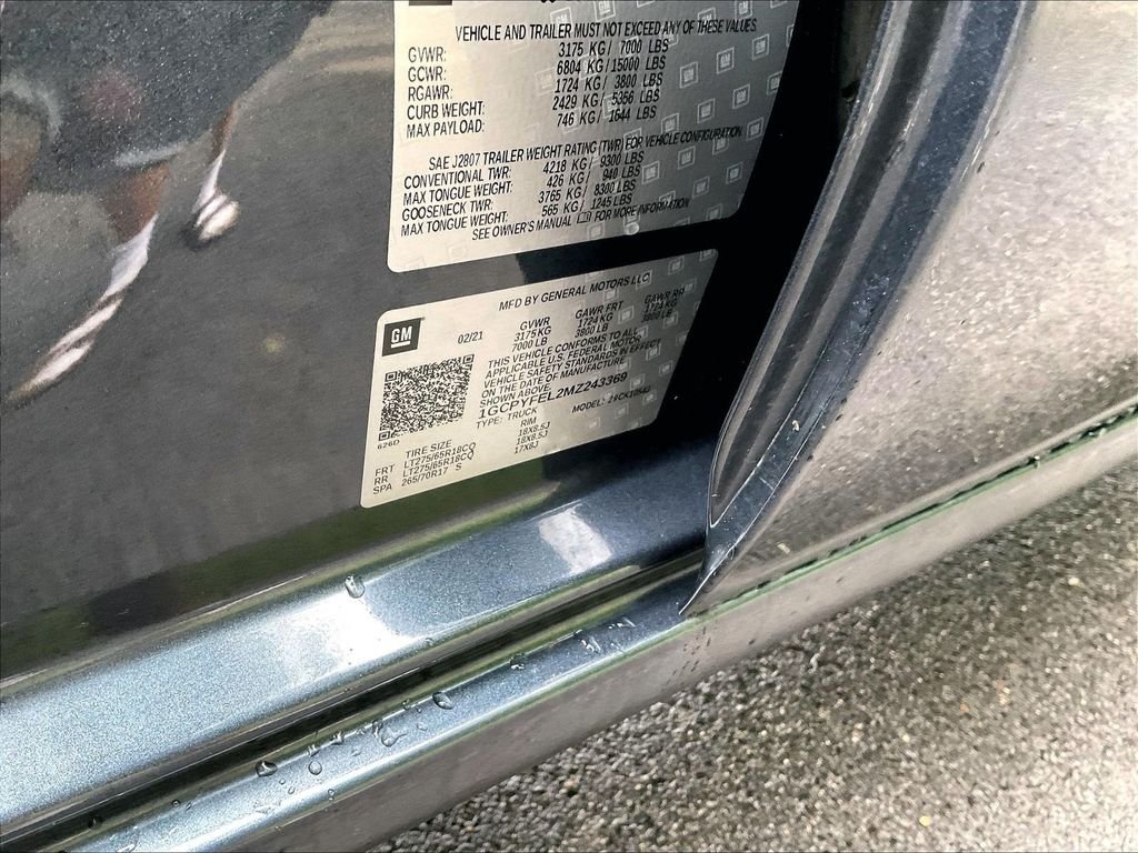Used 2021 Gray Chevrolet LT Trail Boss image 35