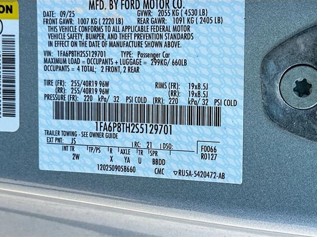 New 2025 Silver Metallic Ford EcoBoost image 19