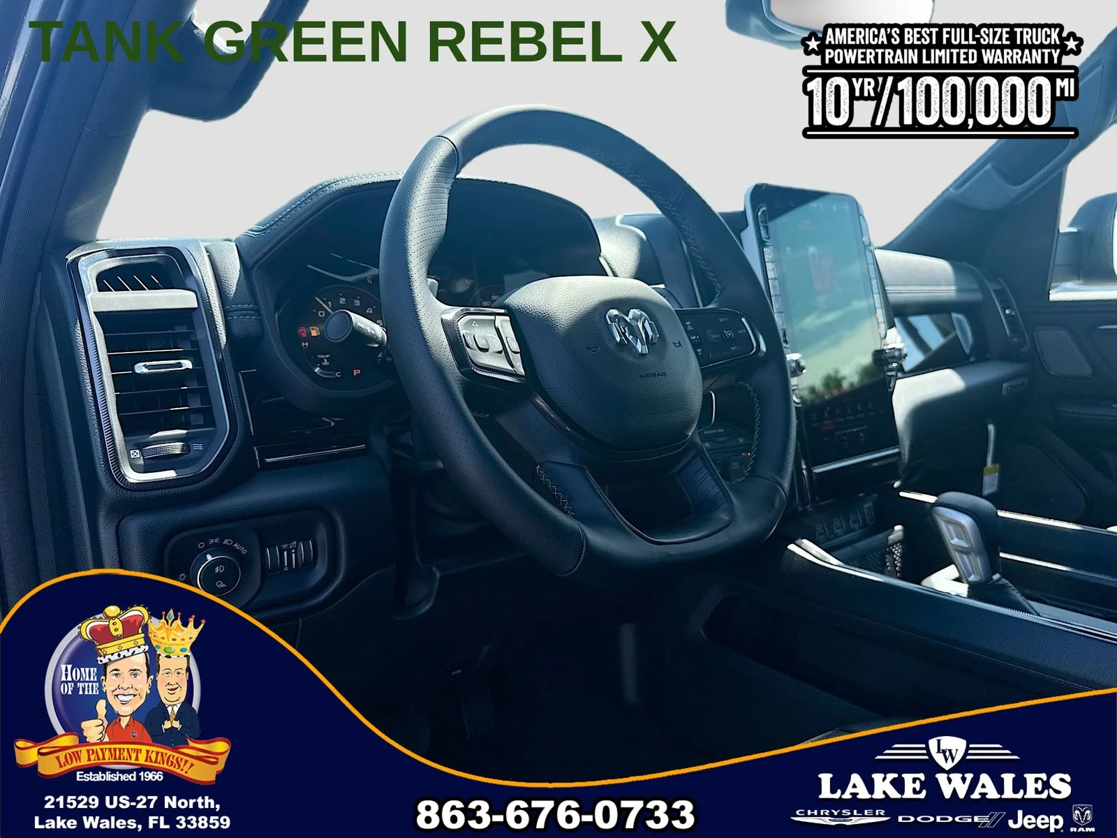 New 2026 Tank Exterior Paint RAM REBEL image 8